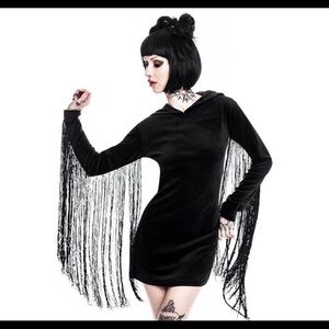 KILLSTAR Lone Wolf Fringe Dress